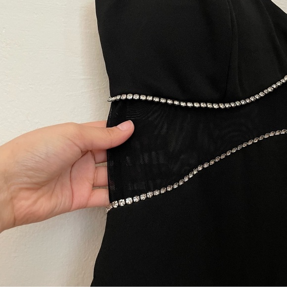 NWT Black Mini Dress - Picture 3 of 9